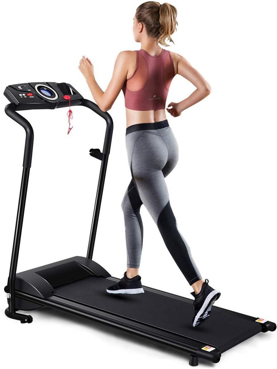 Loopband Inklapbaar - Loopbanden Voor Thuis - Opvouwbare Loopband Voor Thuis - Walking Pad Treadmill - Inklapbare Wandelband - Opvouwbaar En Stil - Vering En Demping - Fitness - Dunne En Lichteloopband Voor Thuis - Geen Montage Vereist (9501625284918)