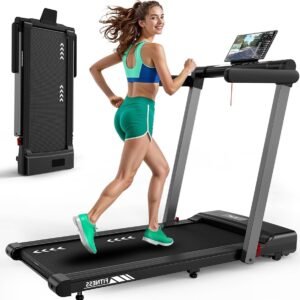 Loopband - Treadmill - Wandelpad - Hardloopband - Fitnessapparaat - Bluetooth - 2,5 PK Motor - Inklapbaar Met 7% Hellingshoek (8721391522408)