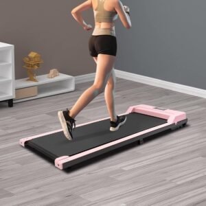 Loopbanden Voor Thuis - Loopband Inklapbaar - Opvouwbare Loopband Voor Thuis - Walking Pad Treadmill - Inklapbare Wandelband - Opvouwbaar En Stil - Vering En Demping - Fitness - Dunne En Lichteloopband Voor Thuis - Geen Montage Vereist (9502976462987)