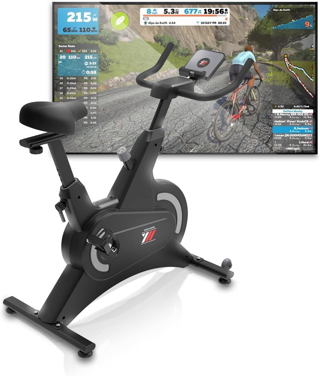 Magnetische Hometrainer met 16 kg Vliegwiel en App Connectiviteit (9101026524158)