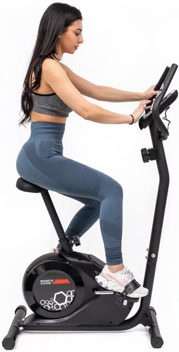 Magnetische Hometrainer met 8 Weerstandsniveaus voor Cardio, Thuisgebruik en Fitness (9101036323659)