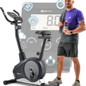 Magnetische Hometrainer met Hartslagmeter en 8 Weerstandsniveaus voor Thuis (9101027742001)