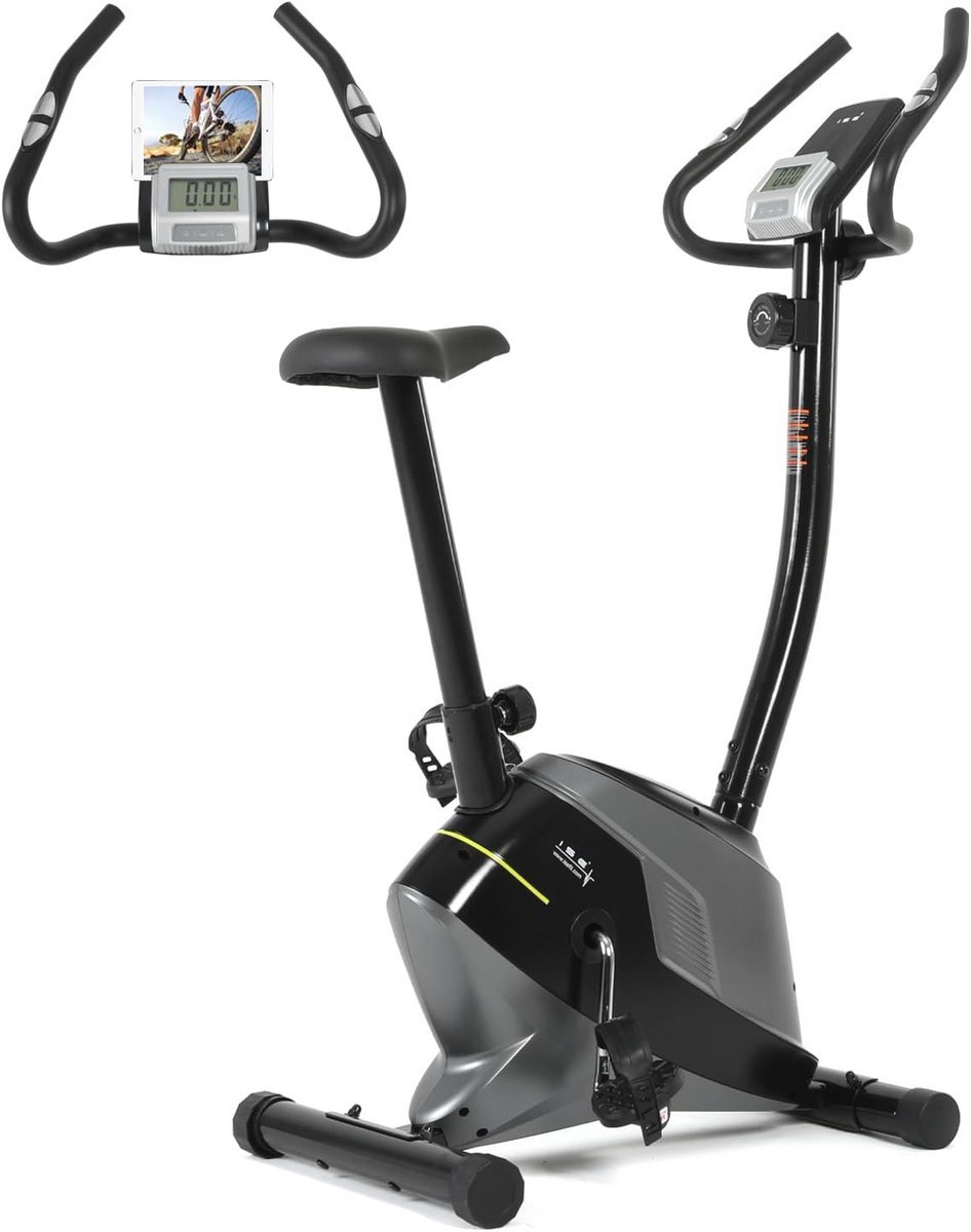 Magnetische Hometrainer met LCD Monitor - Verstelbare Zithoogte en 8 Weerstandsniveaus (9101014479354)