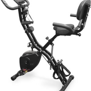 Opvouwbare 4-in-1 hometrainer voor binnen met 16 niveaus van magnetische weerstand (9101065517968)