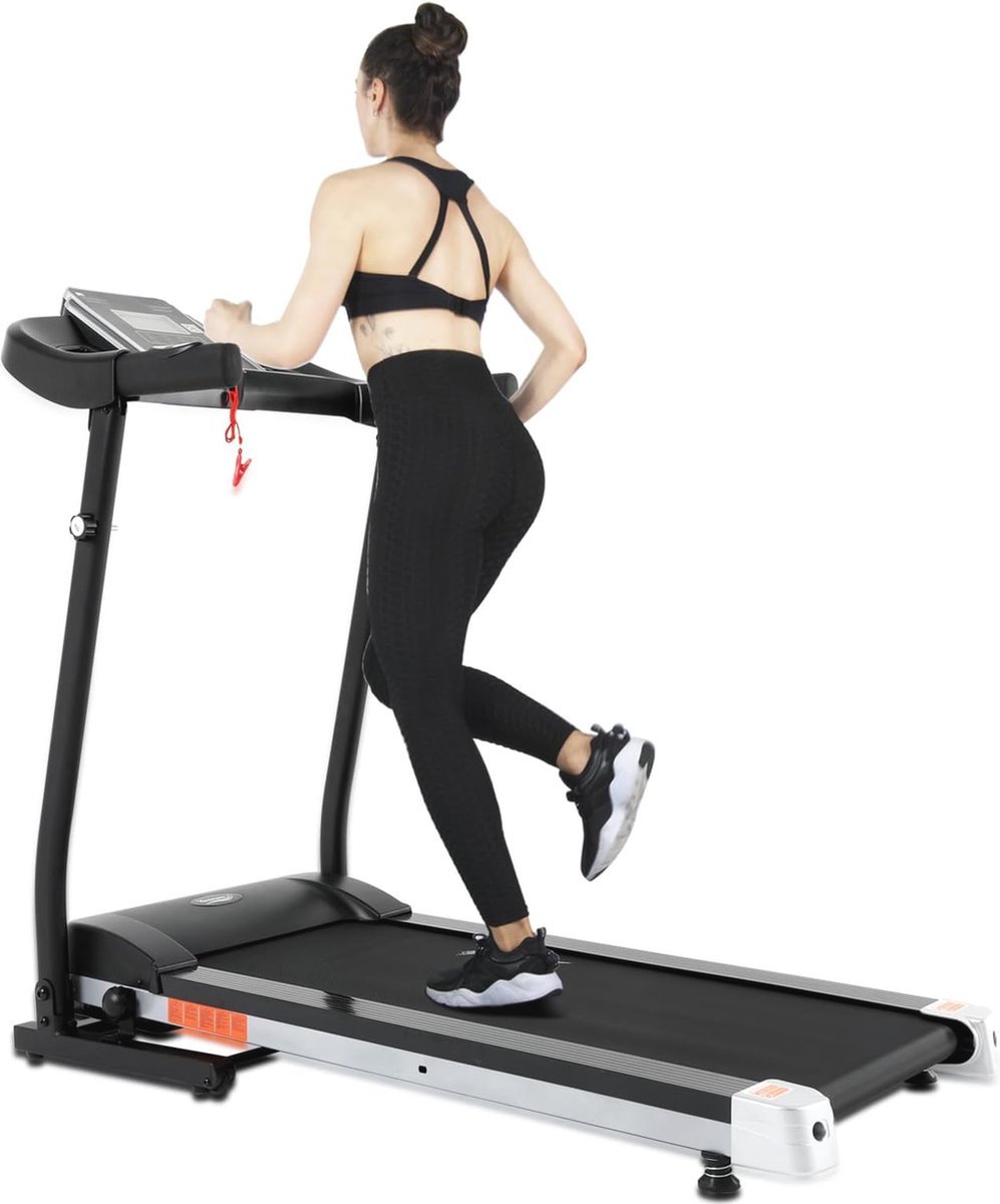 Opvouwbare Elektrische Loopband met Instelbare Snelheid en LCD-Display (6152654069040)