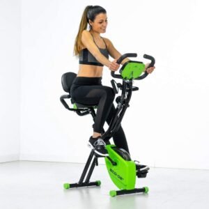 Opvouwbare Hometrainer met 8 Weerstandsniveaus en Hartslagmeter voor Thuis (9101097724020)