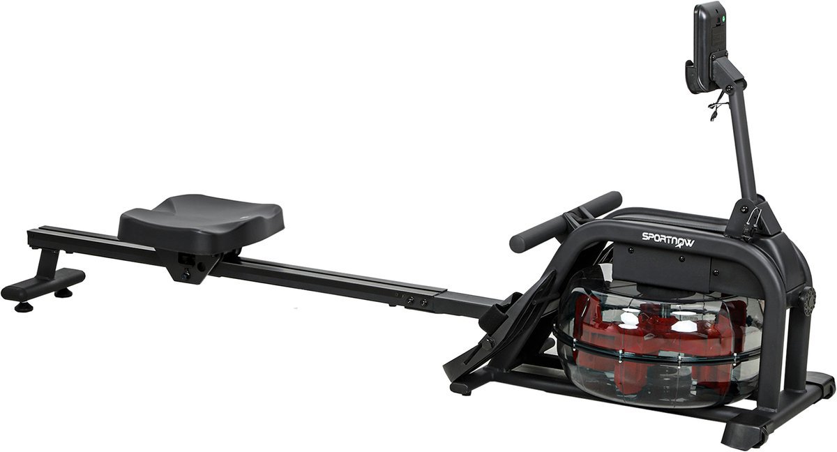 Roeitrainer - Roeimachine - Roeiapparaat - Roeitrainers - Crosstrainer - Inklapbaar - 135 kg - Zwart (8721399418840)