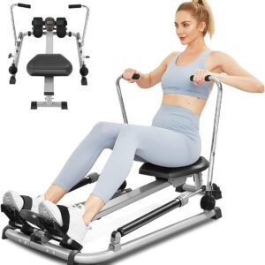 Roeitrainer met 12 Weerstandsniveaus en LCD-Display (9101108224426)