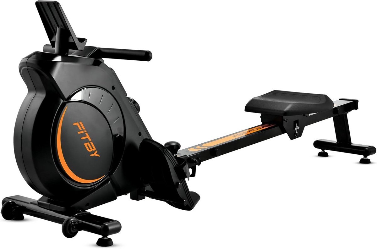 Roeitrainer voor Thuis - 16 Weerstandsgraden - Magnetisch - Inklapbaar - 150 kg - LCD-display - Zwart (9101106732404)