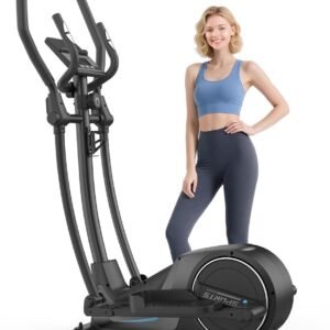 Stille Crosstrainer voor Thuisgebruik met 16 Weerstanden en Hartslagmeting (9101095551970)