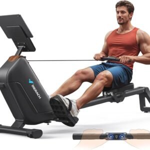 Stille Magnetische Roeitrainer met Verlengde Rails en Exclusieve App (9101015400906)