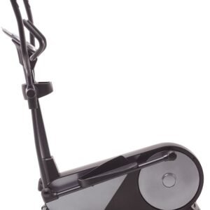 Christopeit Crosstrainer EL 8000 - elliptische trainer met inductiefremsysteem, 12 kg vliegwiel, 32 weerstandsniveaus, LCD-display met tablethouder, 23 trainingsprogramma's, Bluetooth & Kinomap (4044163050676)