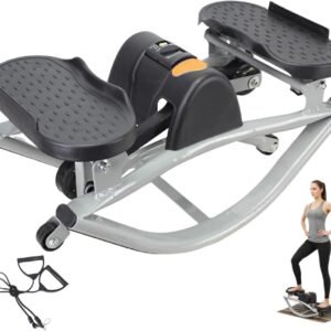 Compacte Stepper - Hometrainer Benen Billen - Cardio Thuiskantoor - Minimale Gewrichtsdruk - 50x25x25 cm (9101157629937)