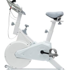 Hometrainer - Indoorfiets Trainingsfiets - Binnen Fitness - Verstelbaar Weerstandssysteem - 85x45x110 cm - Wit (9101155482718)