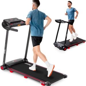 Loopband Inklapbaar - Hometrainer Elektrisch - Walking Pad Fitness - snelheid (9101128845908)