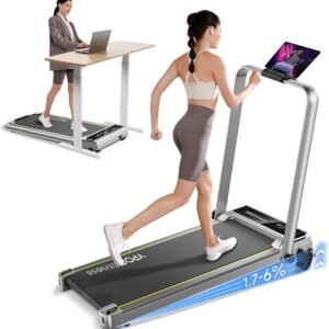 Loopband Inklapbaar - Hometrainer Elektrisch - Walking Pad Fitness - stappen (9101128839624)