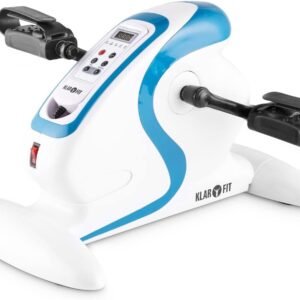 Mini Hometrainer - Motortrainer Arm Benen - Zittend Trainen - 12 Snelheden - 48x30x41cm - Blauw (9101174849028)