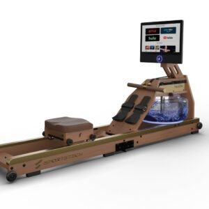 Sportstech AquaElite roeitrainer met water voor thuis, inklapbaar, LED-watertank, 21,5" display met app, 360° draaibaar (4250795244424)