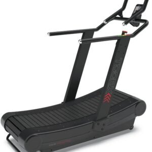 Toorx Professional Race Cross Pro Curved Loopband - 7 Trainingsprogramma's - 44 km/h - LCD Scherm (8029975809021)