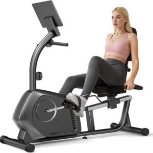 Comfortabele Ligfiets Hometrainer voor Thuisgebruik met 16 Weerstandsniveaus (9101118085000)