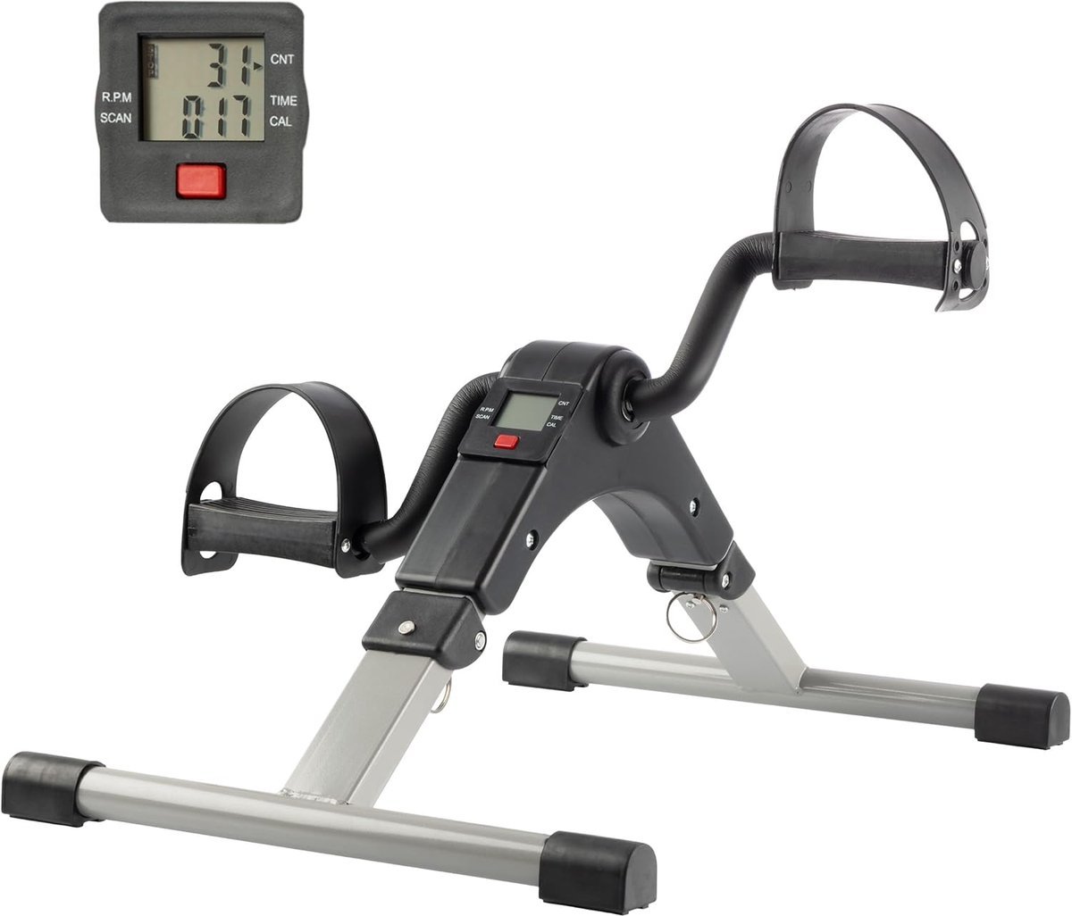 Hometrainer Pedaal - Onder Bureau Trainer - Actief Blijven - Opvouwbaar Compact Ontwerp - 264 kg - Origineel (9101167019452)