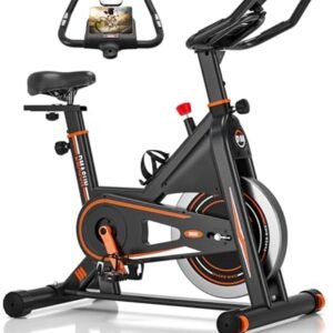 Hometrainer met Magnetische Weerstand en LCD-Monitor - Fitnessfiets voor Cardiotraining tot 160 kg (6154456055078)