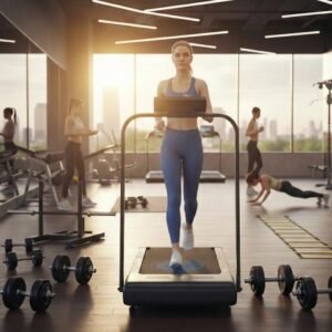 Loopband Walking Pad 12 km/h - Inklapbaar & Stil - Met Handgreep, LED-Display, App-Connectiviteit, 2,2 PK Motor - Voor Thuis & Kantoor - Designbest (9503463143242)