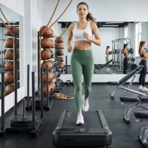 Loopband Walking Pad met Automatische Helling (9%) Smart Incline Treadmill - 2,5 PK Borstelloze Motor - Extra Groot Loopvlak - Stil & Gewrichtsvriendelijk - Voor Thuis & Homeoffice - Designbest (9508553569650)