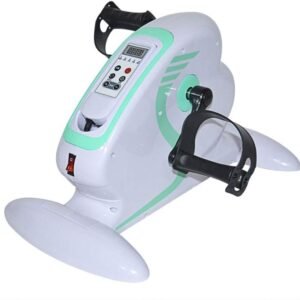 Mini Hometrainer - Pedaaltrainer Fiets - Thuis Fitness - Verstelbare Weerstand - LCD Scherm - Zwart (9101205431864)