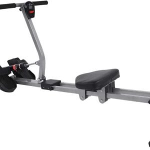 Roeitrainer Staal - Cardio Fitness - Lichaamstraining Thuis - Hydraulische Weerstand - 101x33x21 cm (9101157522368)