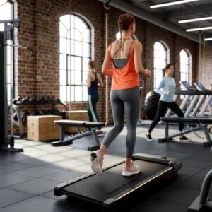 Treadmill / Loopband - Compact, Stil en Krachtig voor Thuis & Kantoor - 2,5 PK, 6-punts Schokdemping, Fitness App & Miit-Modus - Altameubel (9503663715560)