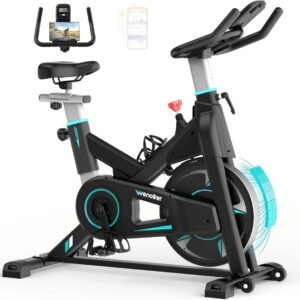 Appartementfiets - Binnenfiets Hometrainer - Thuis Trainen - Stille Magnetische Weerstand - 88x17x70 cm - Blauw (9101148276355)