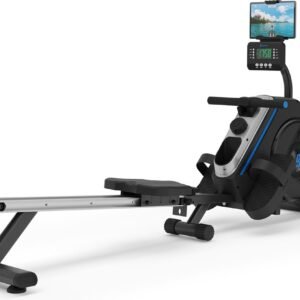 Capital Sports Roeitrainer Roeimachine voor Thuis, Compacte Rowshaper, Opvouwbare Roeimachine met 8 Niveaus, LCD-monitor, Transportwielen, Row Shaper met Magnetische Weerstand, Cardio Roeimachine, Fitnessapparaat voor Thuis (4060656507229)