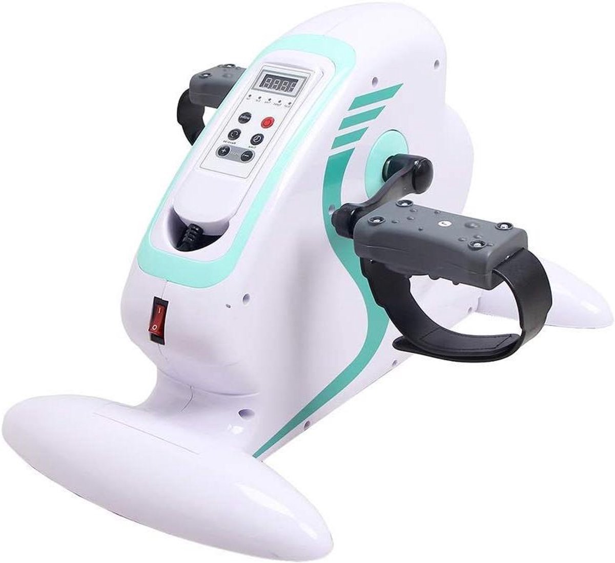 Elektrische Hometrainer - Revalidatie Trainer - Thuis Fitness - Intelligente Afstandsbediening - 12 Snelheden - Zwart (9101244139233)