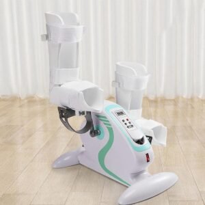 Elektrische Pedaaltrainer - Mini Hometrainer - Actieve Revalidatie - Verstelbare Snelheid - 7 kg - Zwart (9101252929574)