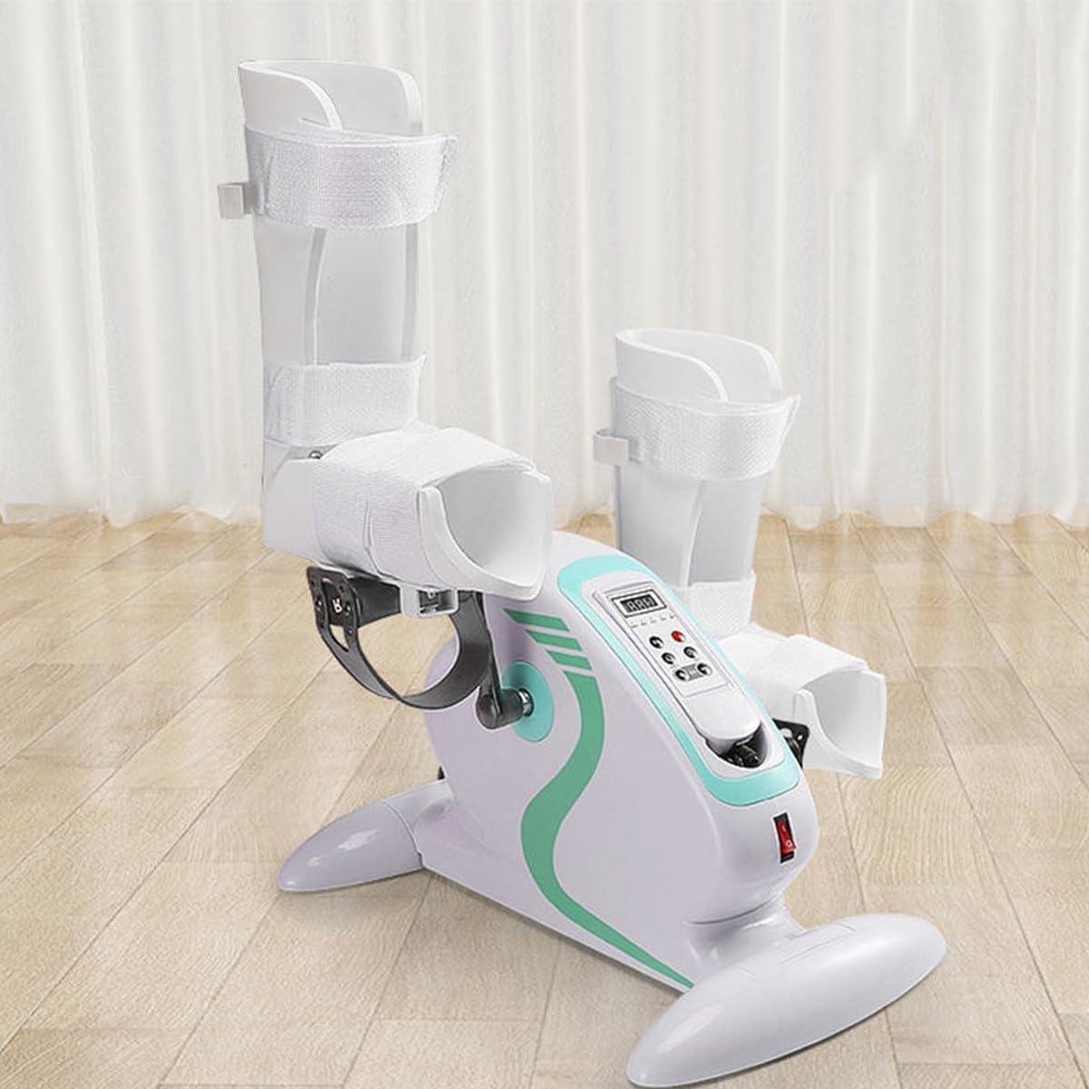 Elektrische Pedaaltrainer - Mini Hometrainer - Actieve Revalidatie - Verstelbare Snelheid - 7 kg - Zwart (9101252929574)