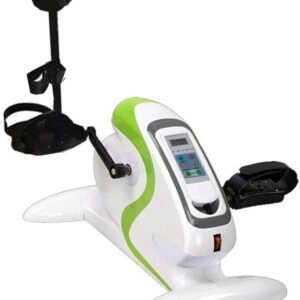 Elektrische Pedaaltrainer - Mini Hometrainer - Revalidatie Fitness - Intelligente Krampondersteuning - 49x49x28CM - Wit (9101248966149)