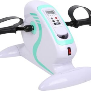 Elektrische pedaaltrainer - Mini hometrainer - Revalidatie training - 12 snelheidsniveaus - 49x30x28.5cm - Zwart (9101237164822)