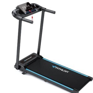 Fithlon Xfold Pro Loopband - Treadmill - 1-12km/u - Inklapbaar - Met Helling 9% - Wandelband - Walking Pad - Loopbanden voor thuis - Opvouwbare Loopband - Elektrische Loopband - Telefoonhouder - Tablethouder (8720726388351)