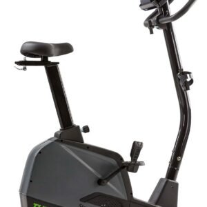 Hometrainer Ergometer - Fitnessfiets Binnen - Thuisconditie Opbouwen - 21 Trainingsprogramma's - 8kg Vliegwiel - Grijs Zwart (9101160612193)