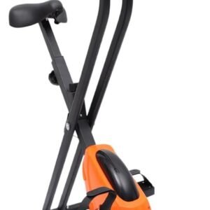 Hometrainer Fiets - Indoor Fiets - Thuis Fitness - Stabiele Constructie - 80 x 33 x 80 cm - Oranje (9101224266041)