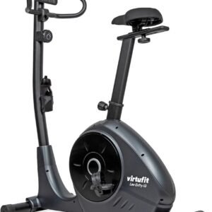 Hometrainer Fiets - Indoor Fiets - Thuis Trainen - Lage Instap - 143 cm Hoog - Zwart (9101148280307)