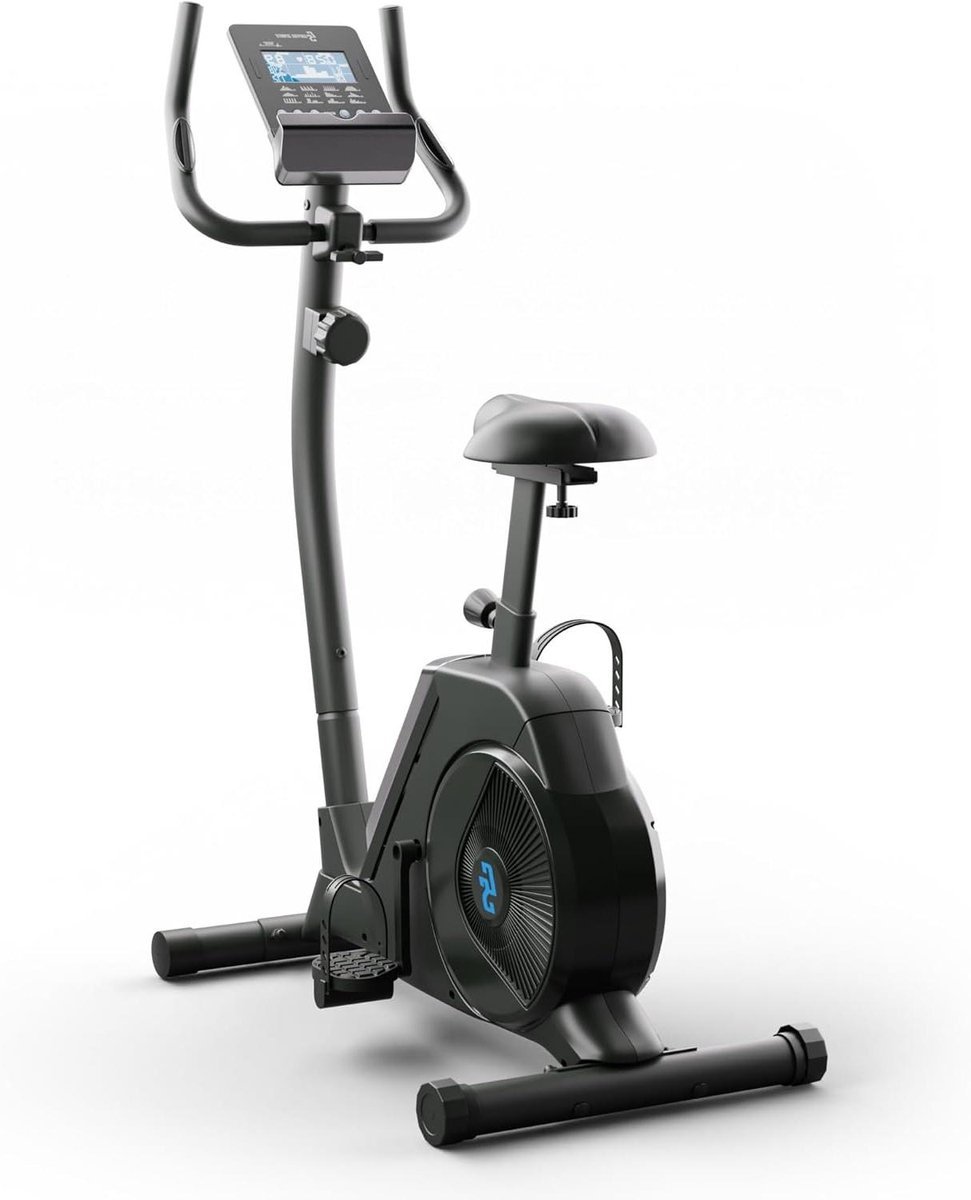 Hometrainer - Fitnessfiets - Cardiotraining Thuis - 32 Weerstandsniveaus - 945 x 505 x 136 cm - Zwart (9101198744255)