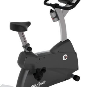 Life Fitness C1 Lifecycle upright bike met Go Console l Hometrainer (0602464505192)