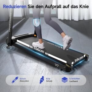Loopband Inklapbaar - Wandelband Fitness - Treadmill - Display (9101210280990)