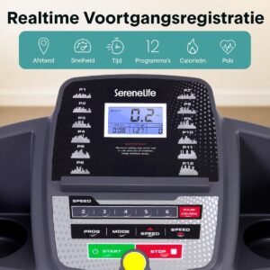 Loopband Inklapbaar - Wandelband Fitness - Treadmill - Opvouwbaar (9101210281089)