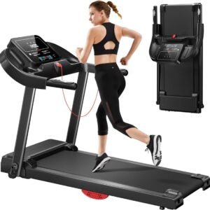 MKSS® Loopband Inklapbaar - Hometrainer Elektrisch - Walking Pad Fitness - Zwart (6152128246298)