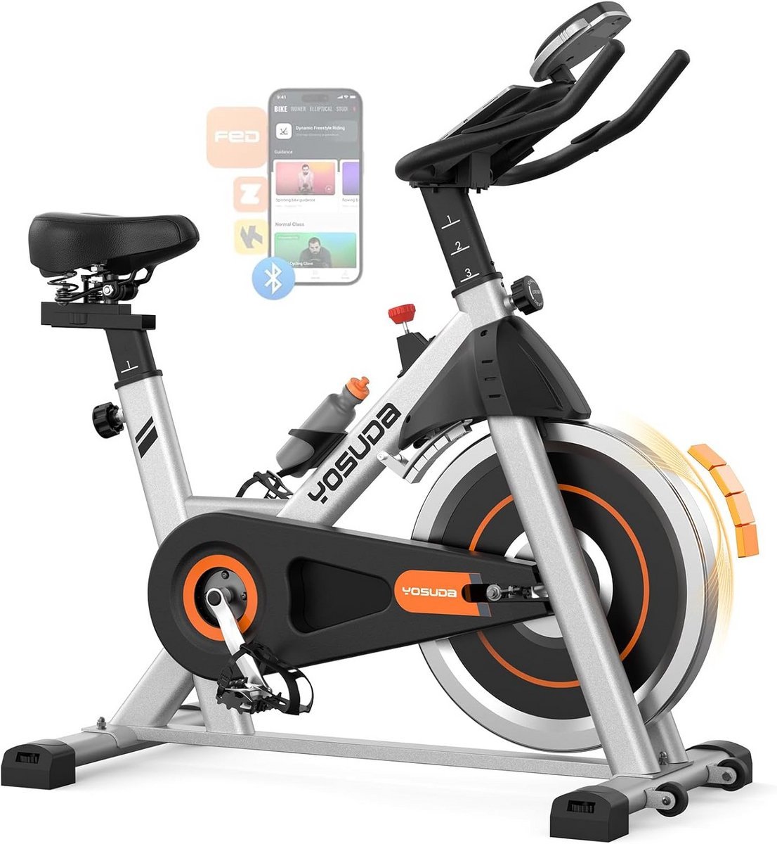 Magnetische Roeimachine voor Thuisgebruik - Stille Hometrainer met LCD-Display (9101063867843)