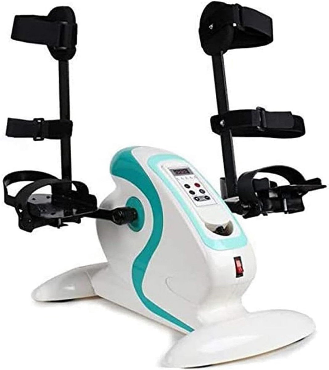 Mini Hometrainer - Oefenfiets - Revalidatie en Beweging - Elektrisch en Inklapbaar - 49 x 30 x 28.5 cm - Zwart (9101250685908)