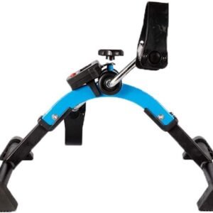 Mini Hometrainer - Pedaal Trainer - Cardio Training - Verstelbare Weerstand - 53x36x33cm - Zwart (9101237166017)